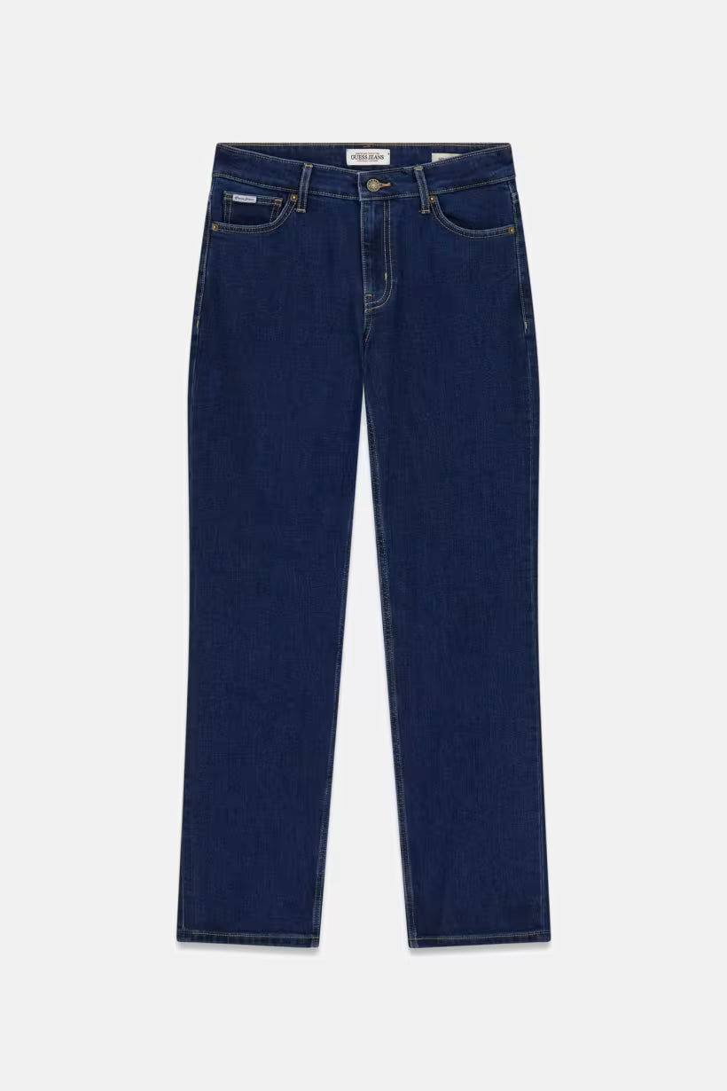 Jeans straight a vita media