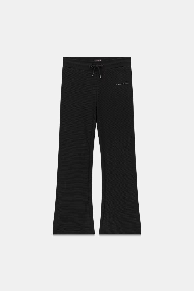 Jogger in cotone a nido d'ape