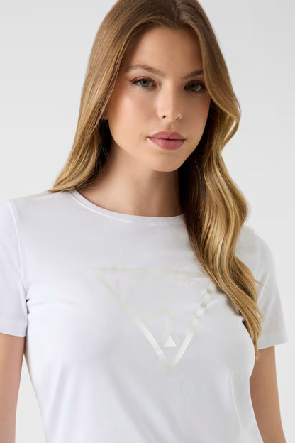 T-shirt con logo stampato