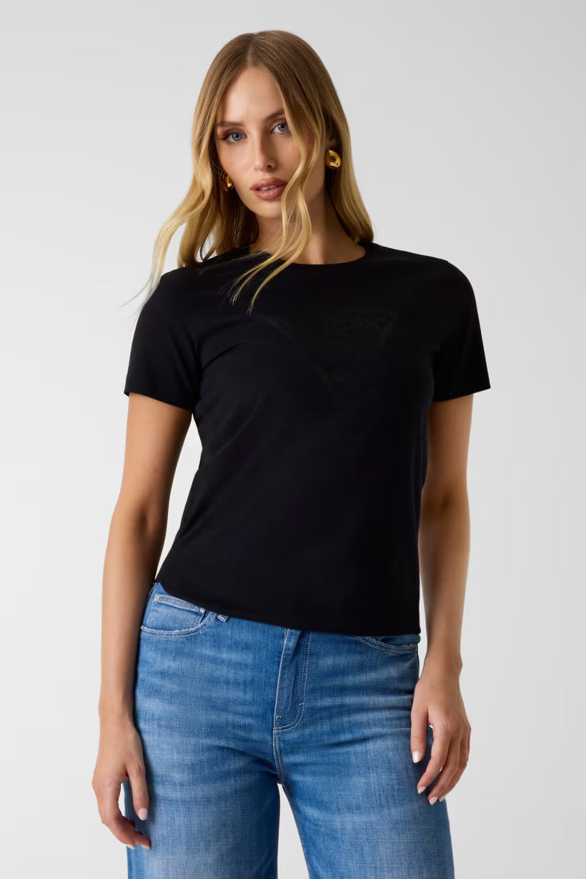 T-shirt con logo stampato
