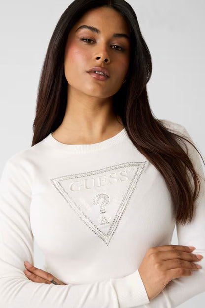 Maglione con logo triangolo
