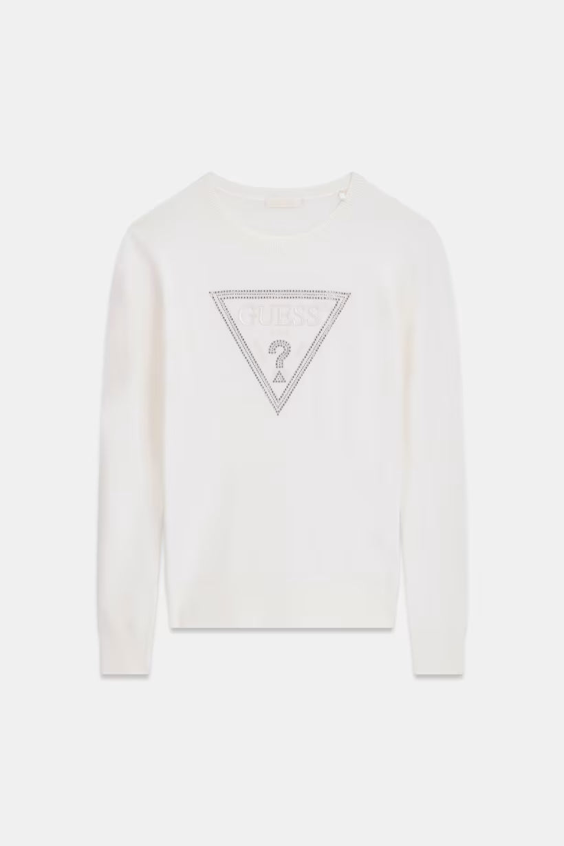Maglione con logo triangolo