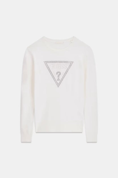 Maglione con logo triangolo