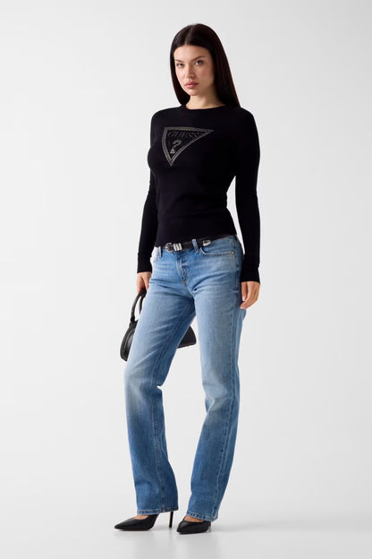 Maglione con logo triangolo