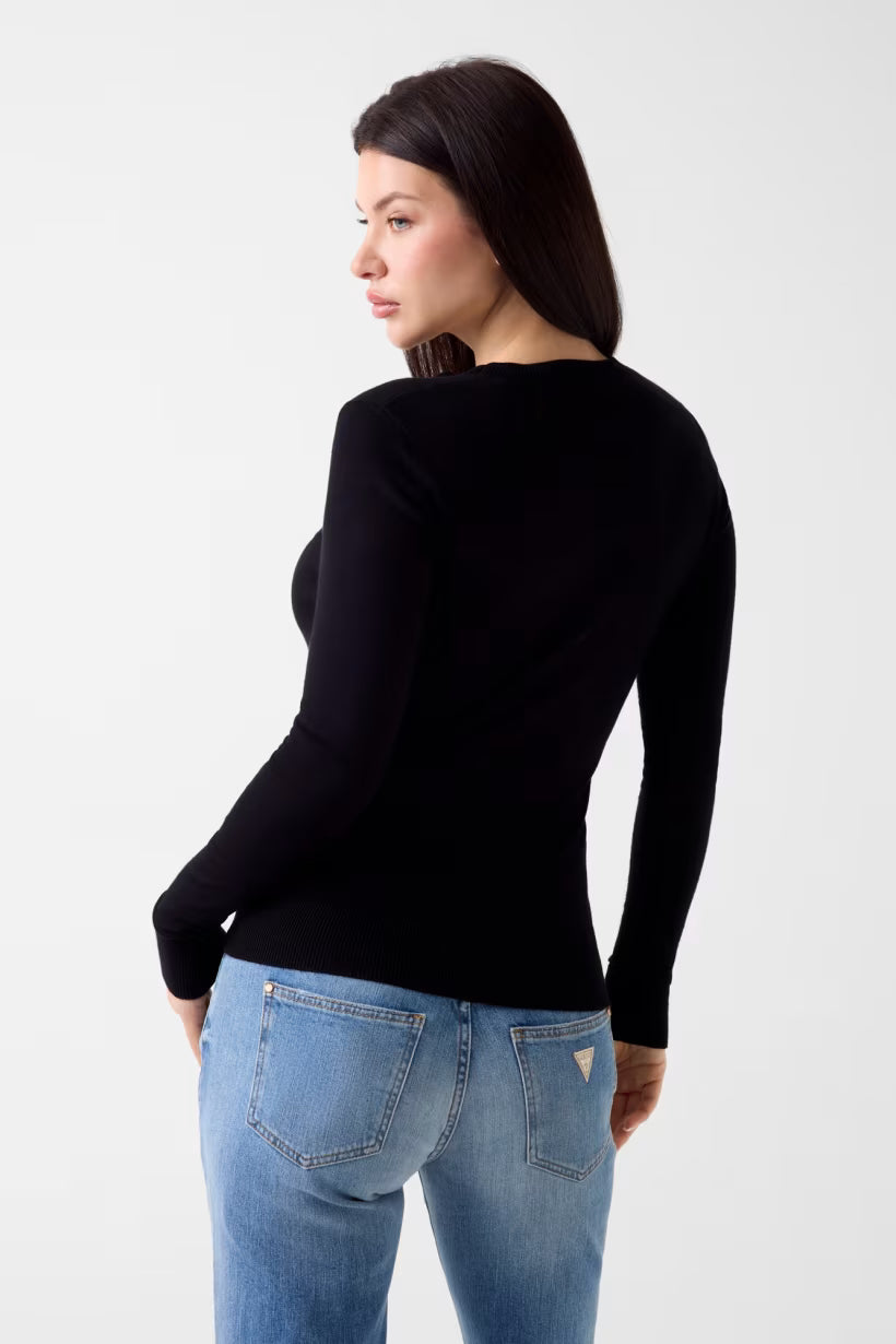 Maglione con logo triangolo