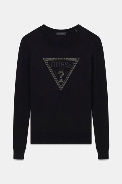 Maglione con logo triangolo