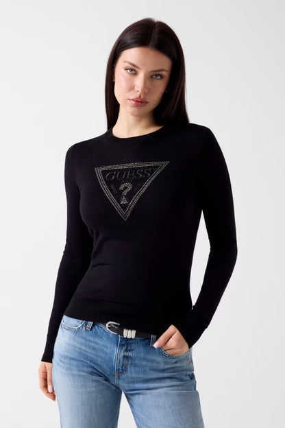 Maglione con logo triangolo