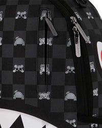 GRAY PEEKING CHARACTER CHECK DLXSV  BACKPACK SPRAYGROUND