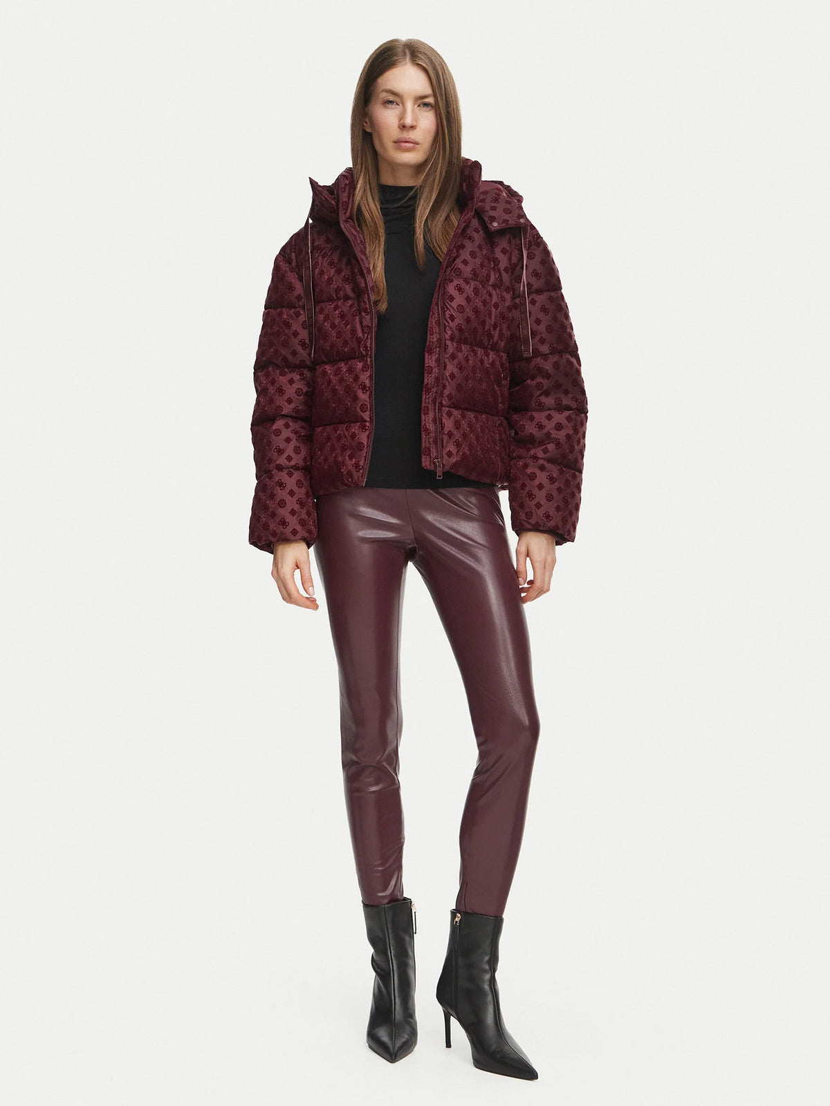 Giacca imbottita Cropped New Daisy Logo