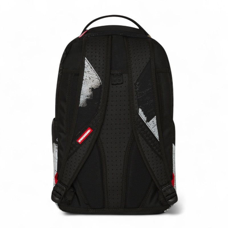 SHARK CENTRAL SORBET HAND PAINTED DLX COTTON BACKPACK 
SPRAYGROUND