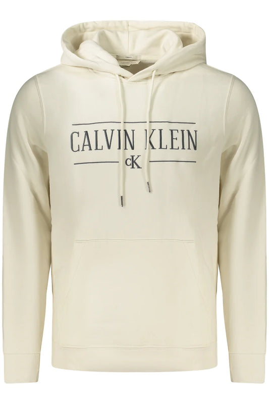Felpa con cappuccio con logo in stile college di cotone