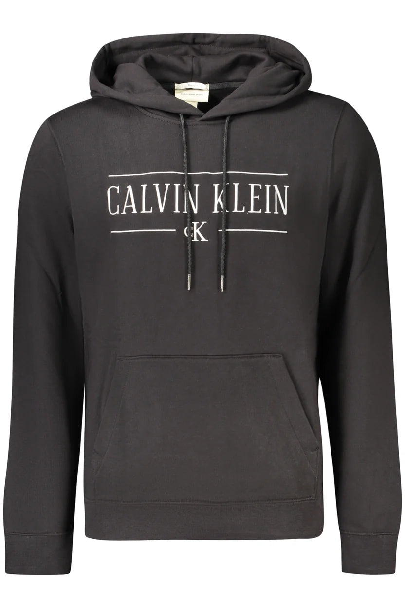 Felpa con cappuccio con logo in stile college di cotone