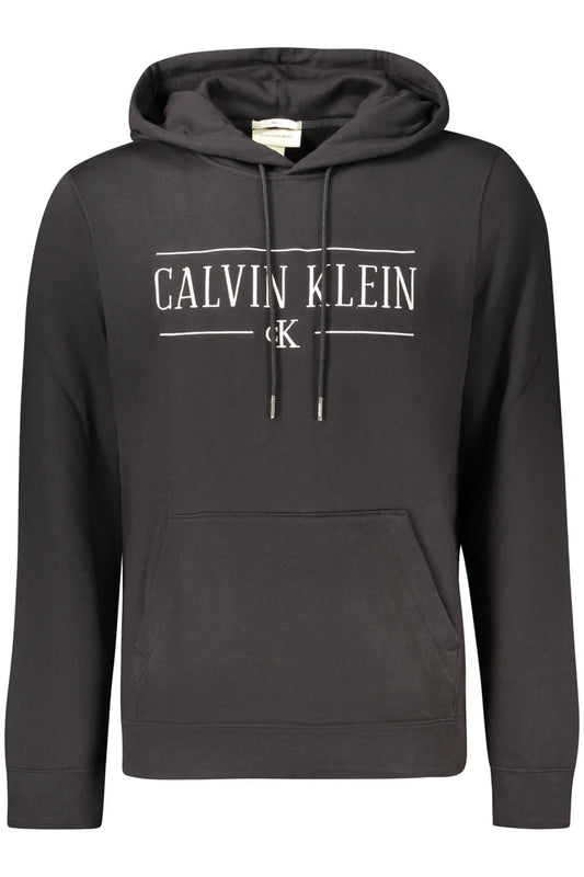 Felpa con cappuccio con logo in stile college di cotone
