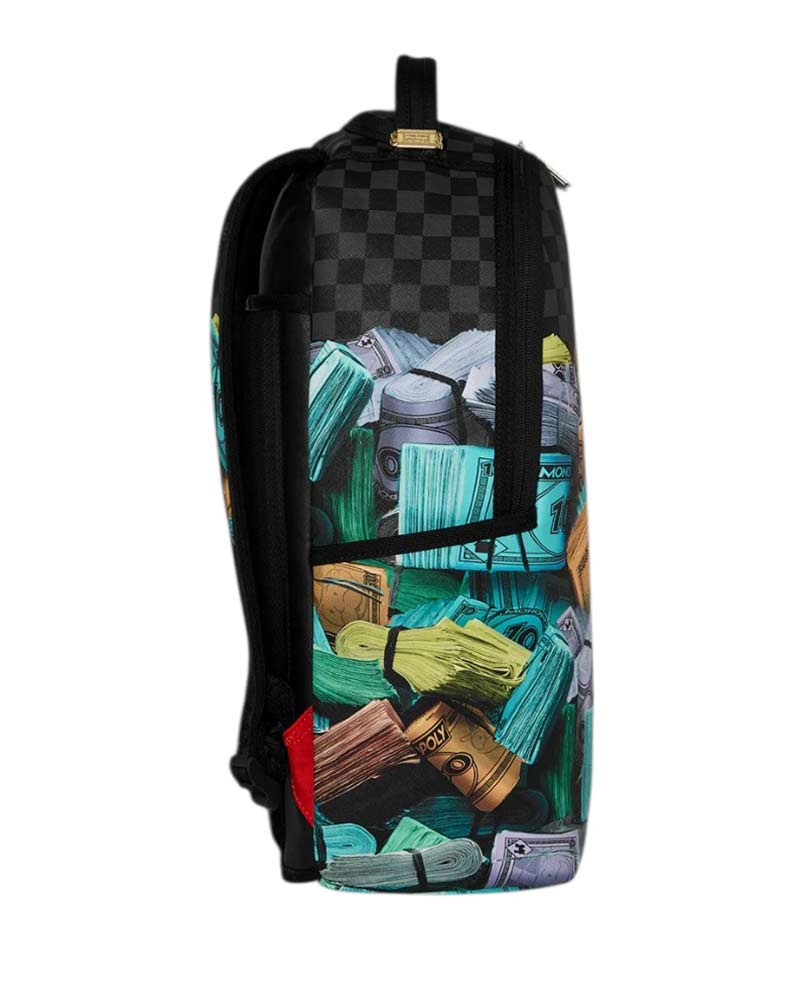 MONOPOLY MONEY STACKS DLXSV BACKPACK SPRAYGROUND