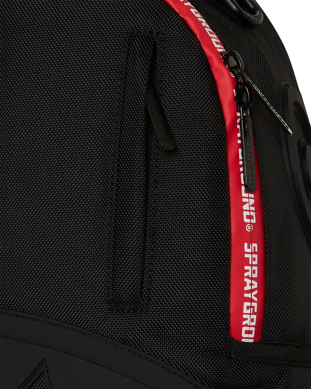 ZAINO SPRAYGROUND PRINTED ZIPPER SHARK DLXR BACKPACK