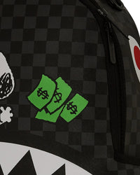 SNOOPY TOP SHARKE MONEY DLXSV BACKPACK SPRAYGROUND