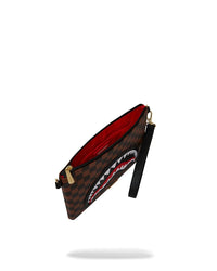 POCHETTE SAWTOOTH SHARKS IN PARIS CROSSOVER CLUTCH