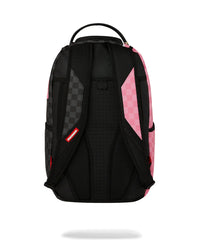 ZAINO SPRAYGROUND PINK AND BLACK TEAR SIP