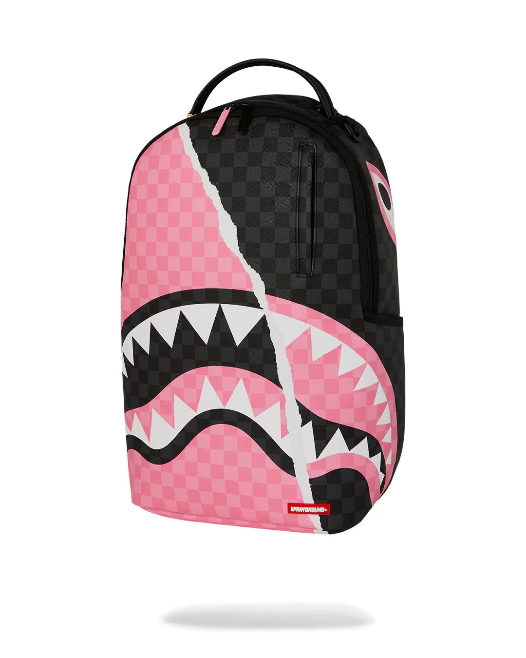 ZAINO SPRAYGROUND PINK AND BLACK TEAR SIP