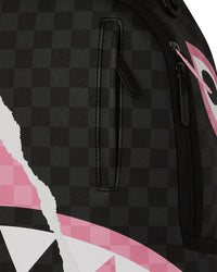 ZAINO SPRAYGROUND PINK AND BLACK TEAR SIP