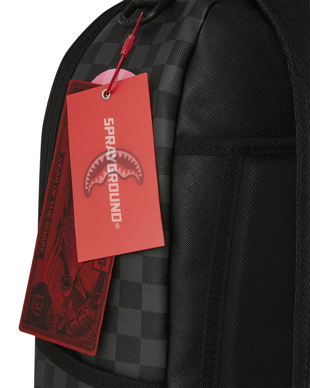 ZAINO SPRAYGROUND PINK AND BLACK TEAR SIP
