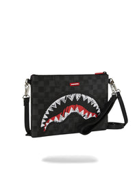 POCHETTE CON TRACOLLA STAMPA SRIBBLE SHARK