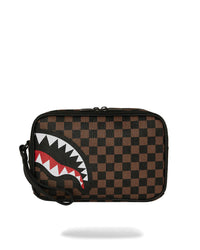 POCHETTE CHECK 2 EMBOSS TOILETRY BAG