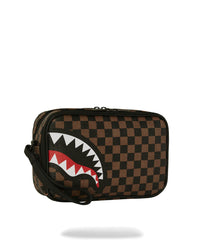 POCHETTE CHECK 2 EMBOSS TOILETRY BAG