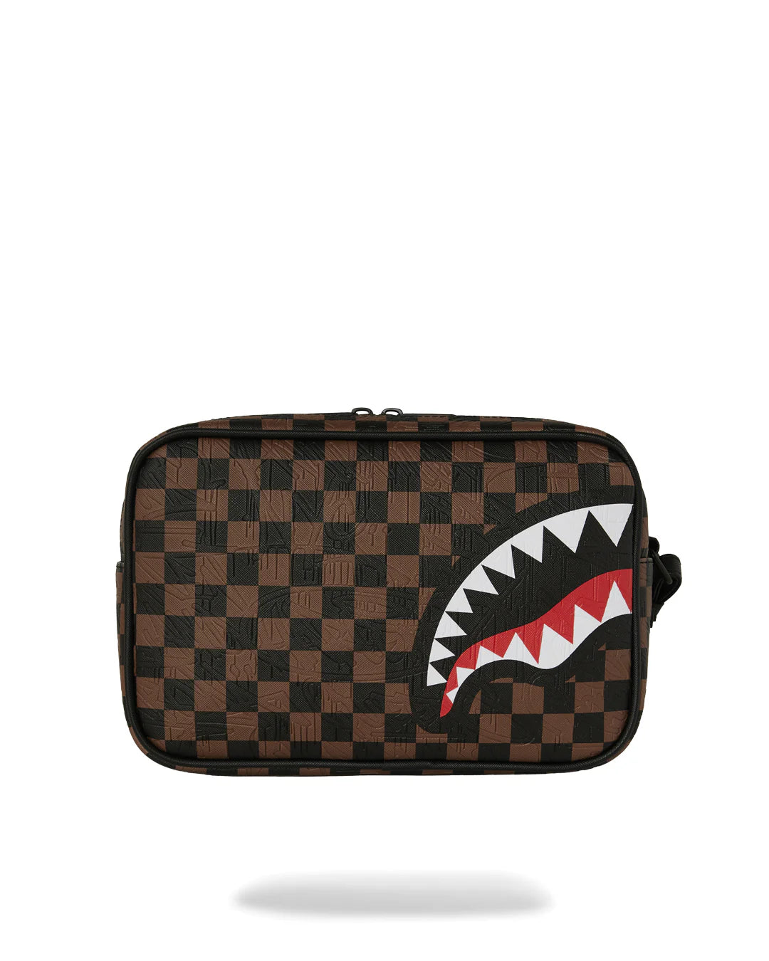 POCHETTE CHECK 2 EMBOSS TOILETRY BAG