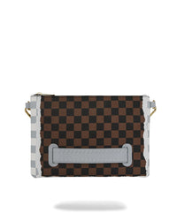 POCHETTE CON TRACOLLA TEAR CHECK CROSSOVER CLUTCH