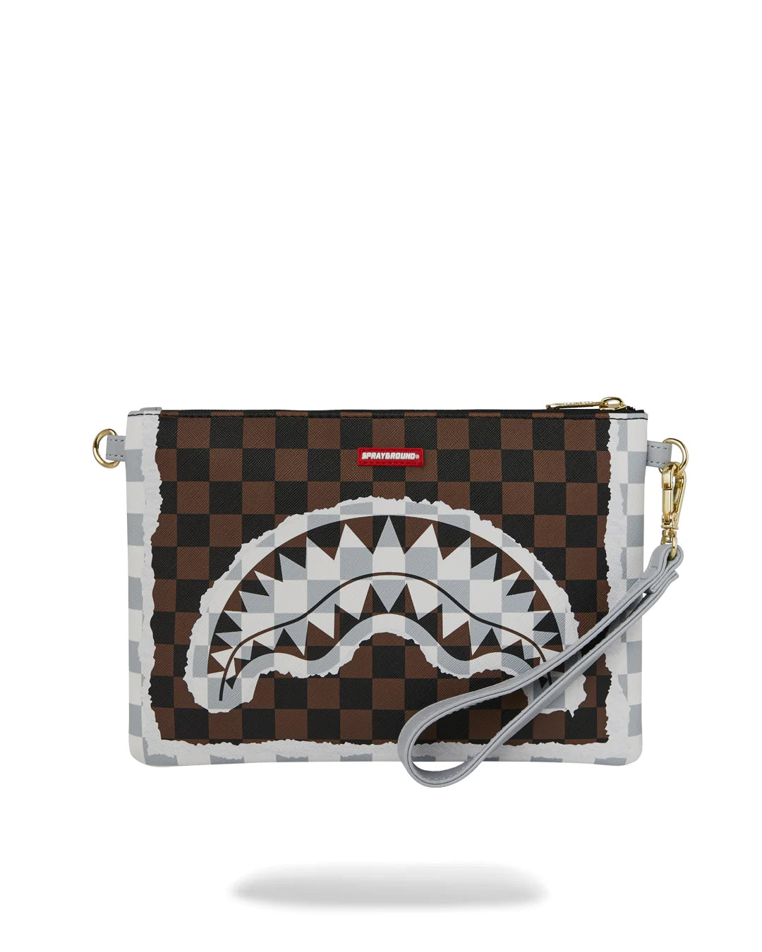 POCHETTE CON TRACOLLA TEAR CHECK CROSSOVER CLUTCH