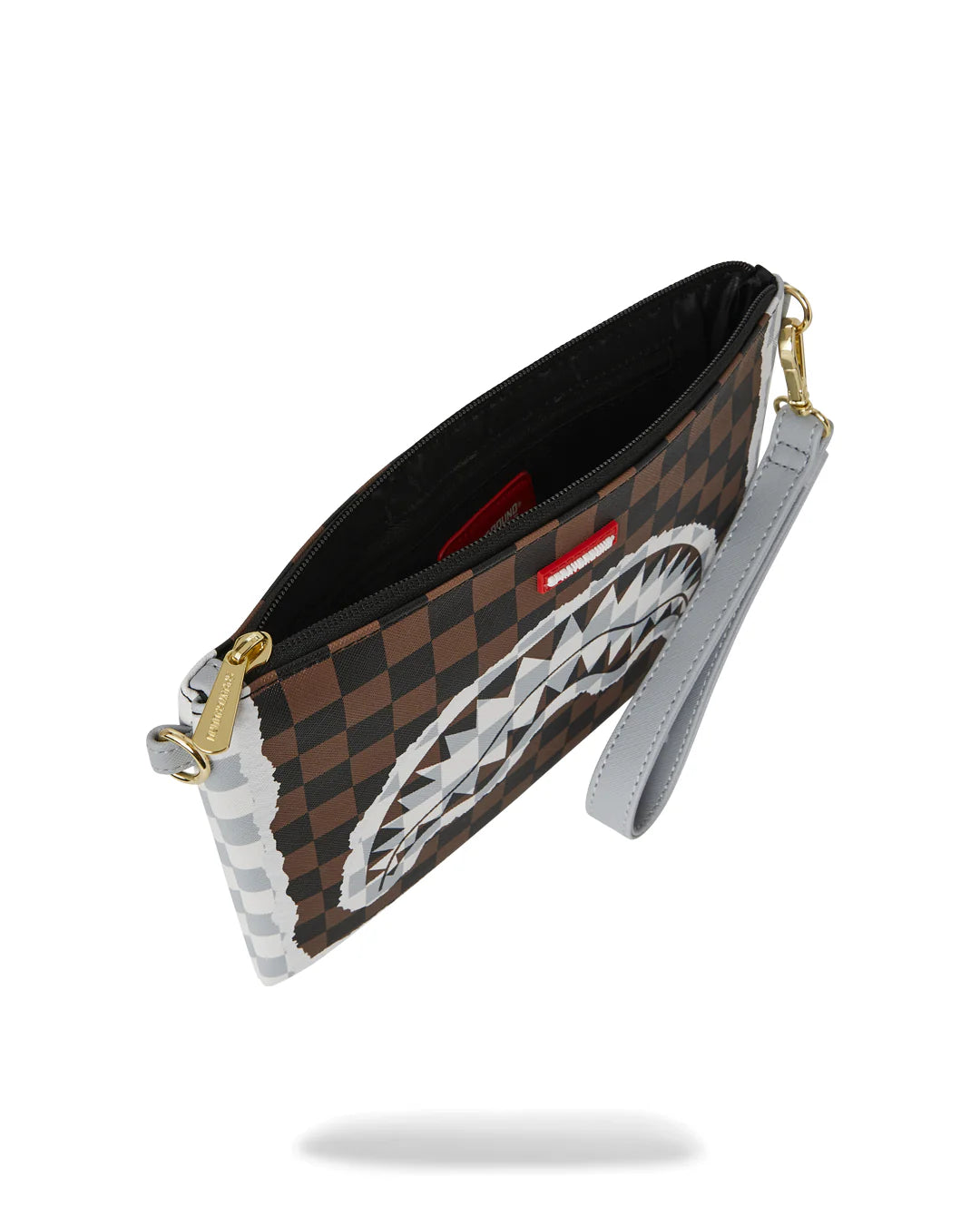 POCHETTE CON TRACOLLA TEAR CHECK CROSSOVER CLUTCH