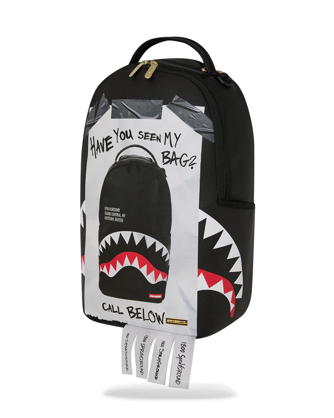 ZAINO SPRAYGROUND MISSING BAG FLYER DKXSV BACKPACK