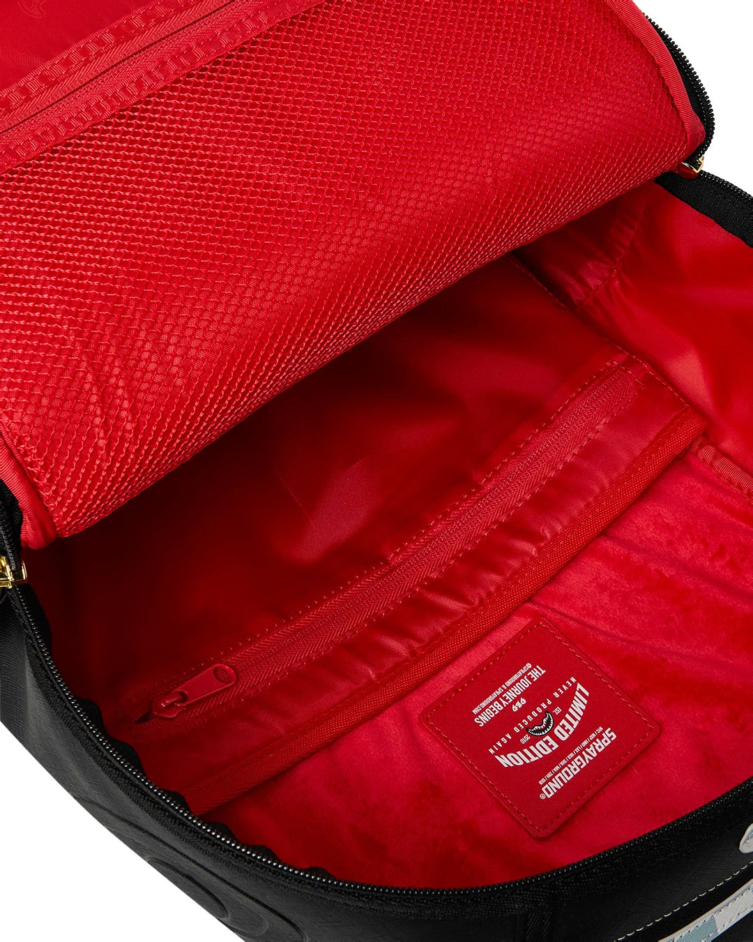 CREAM CHECK UNFINISHED SHARK  DLXSV BACKPACK SPRAYGROUND