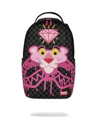 ZAINO SPRAYGROUND PINK PANTER DRIPPY DIAMONDS BACKPACK