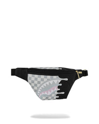 CREAM CHECK UNFINISHED SHARK  SAVVY CROSSBODY SPRAYGROUND