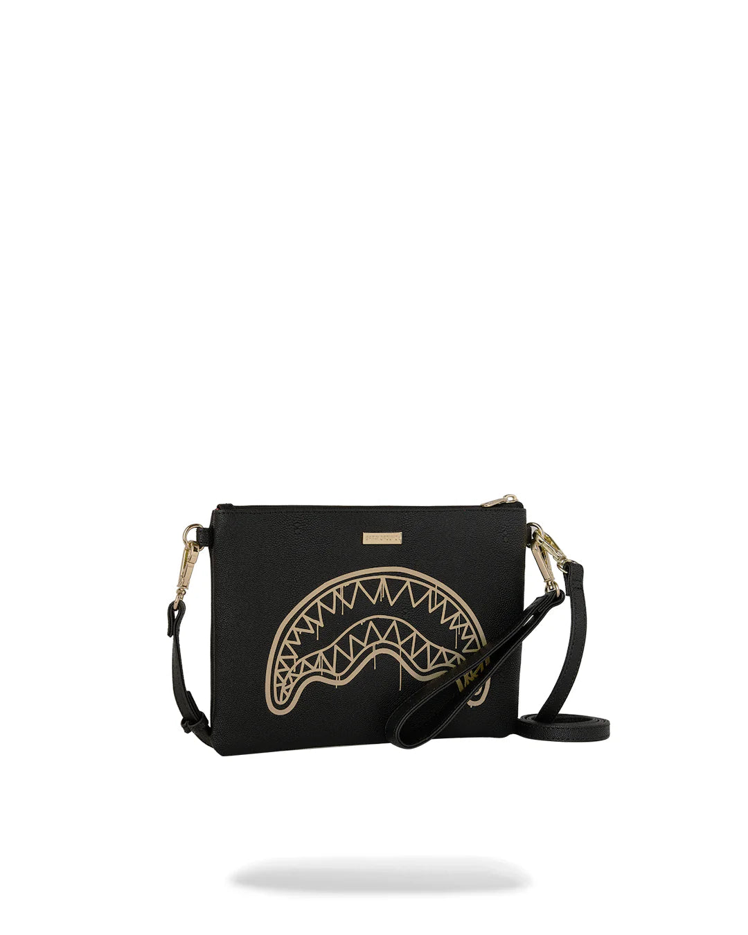 THAT GOLD DRAP CROSSOVER CLUTCH