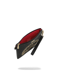THAT GOLD DRAP CROSSOVER CLUTCH