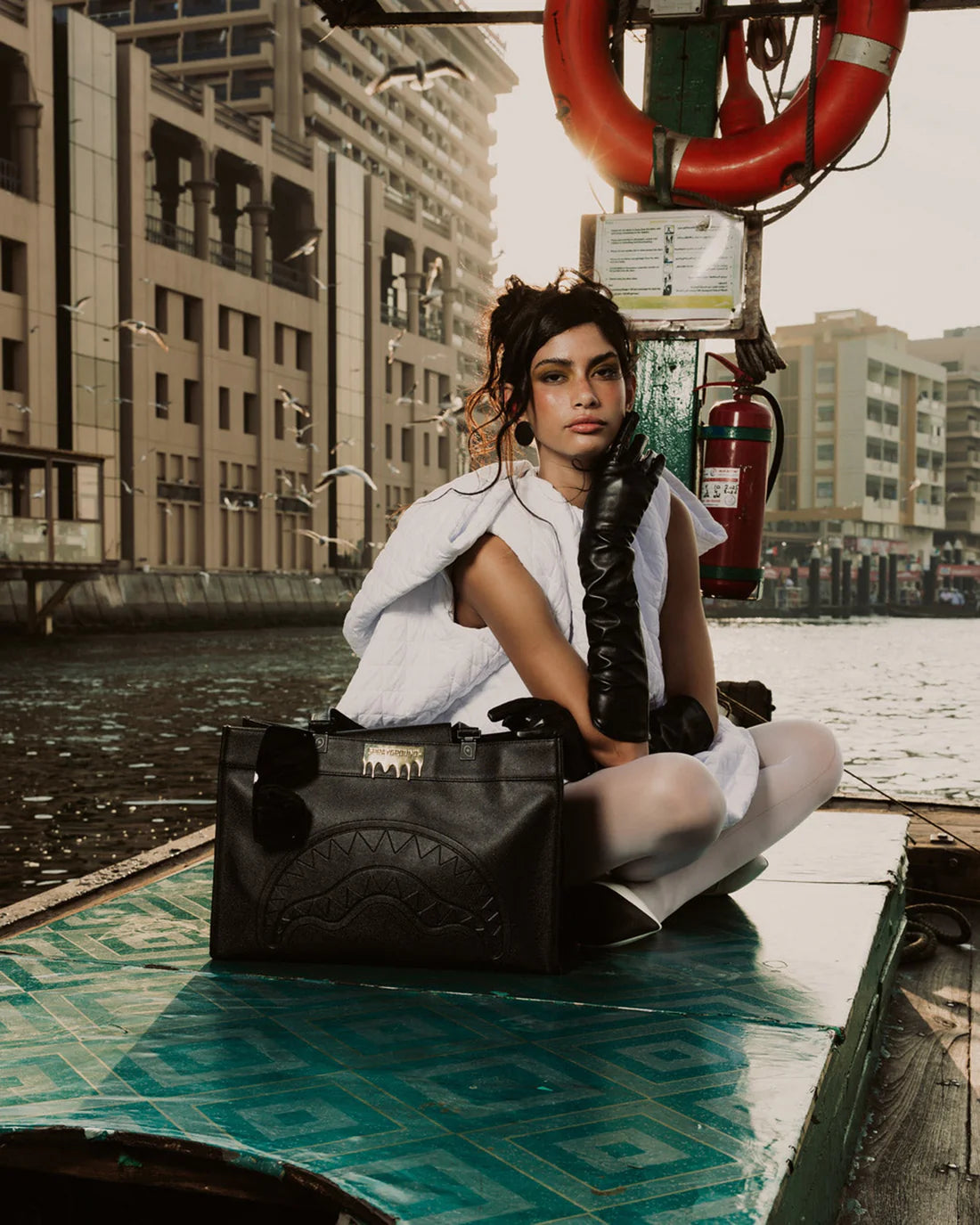 GOLD BRICK LUXTORTUGA TOTE SPRAYGROUND