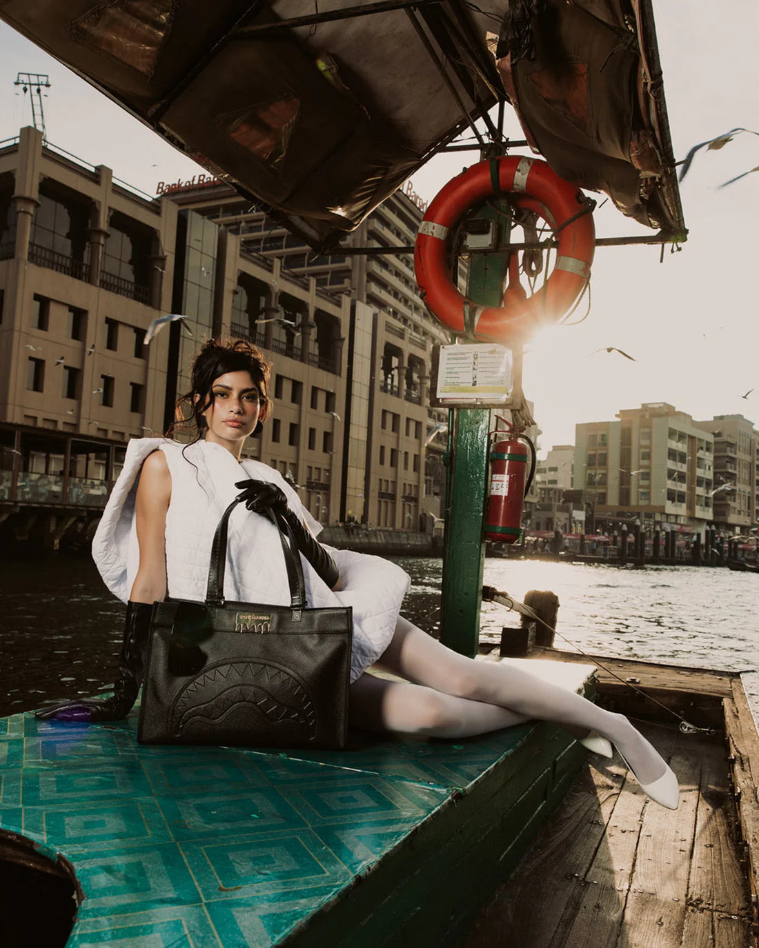 GOLD BRICK LUXTORTUGA TOTE SPRAYGROUND
