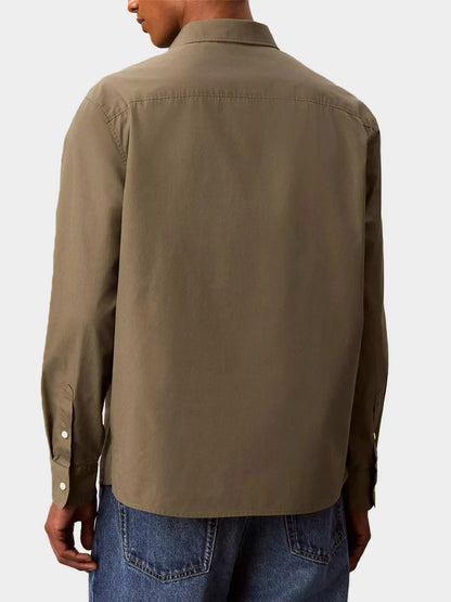 Camicia con Taschino Maniche Lunghe