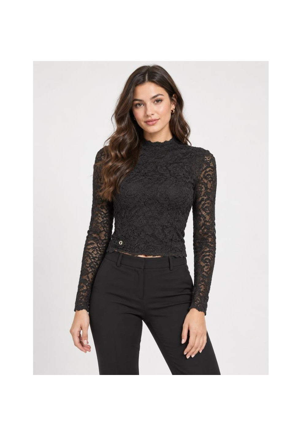 Crop Top Maniche lunghe