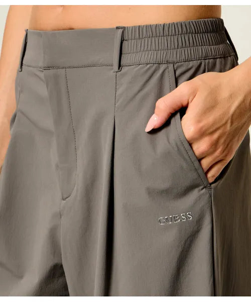Joggers in Nylon Wide-leg