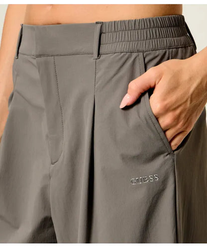 Joggers in Nylon Wide-leg