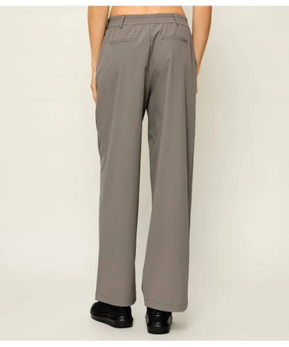 Joggers in Nylon Wide-leg
