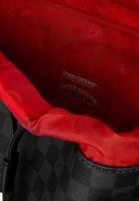 ZAINO SPRAYGROUND SPRITZ BLACK MONTE CARLO BACKPACK