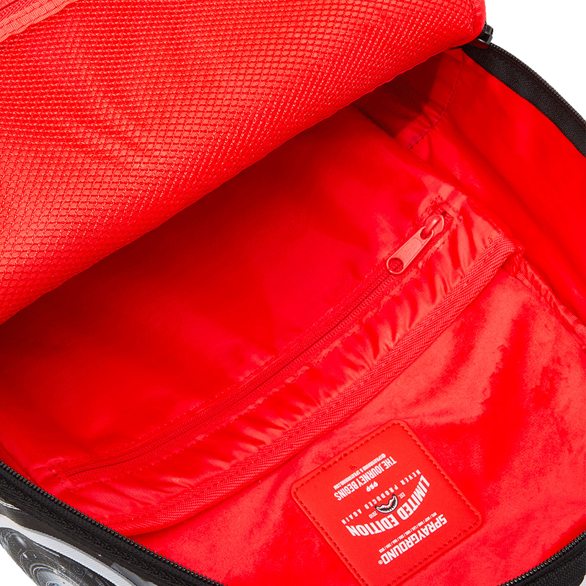 ZAINO SPRAYGROUND SPLIT CYBERSHARK DLXSV