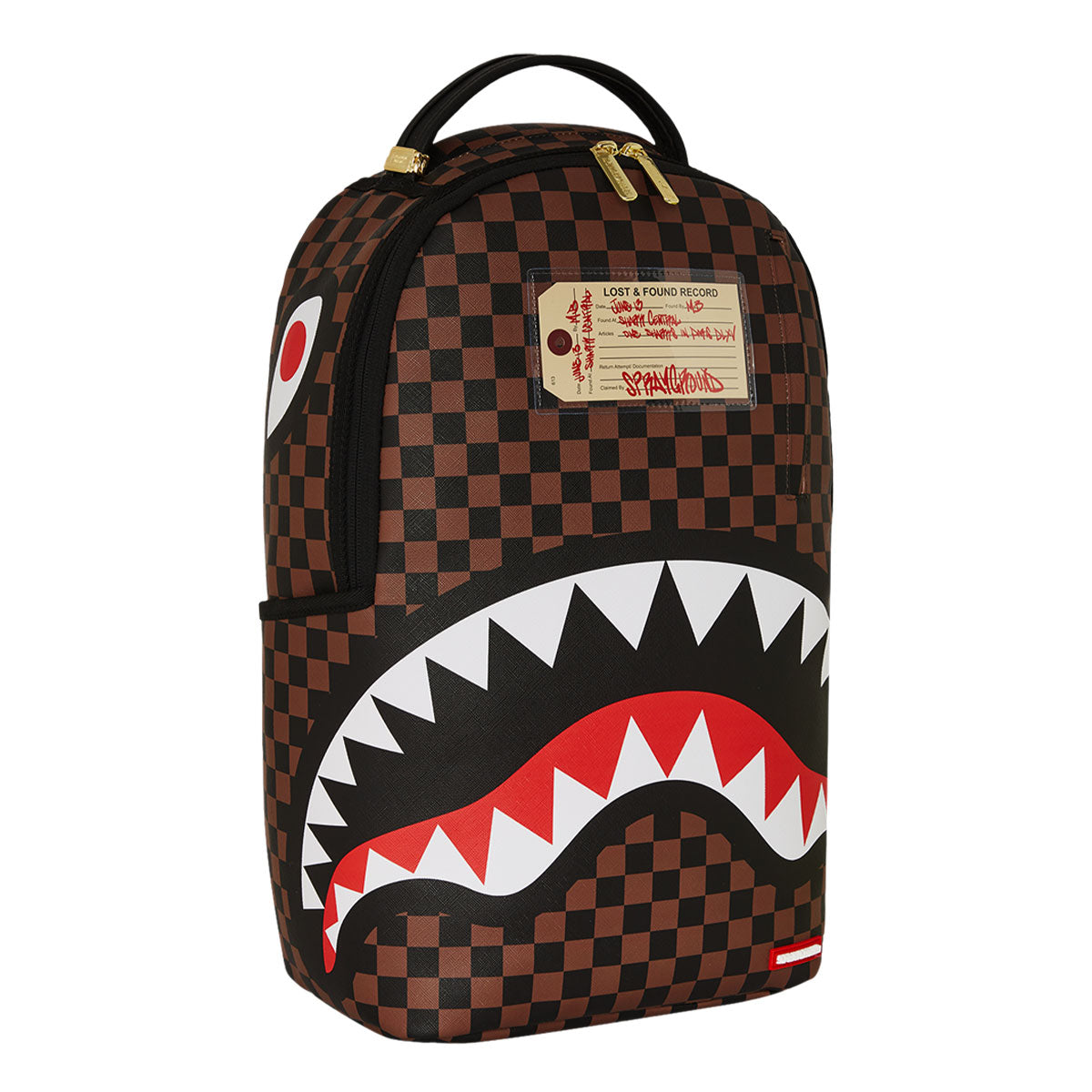 ZAINO SPRAYGROUND STAMPA SHARKS IN PARIS LOST AND FOUND
