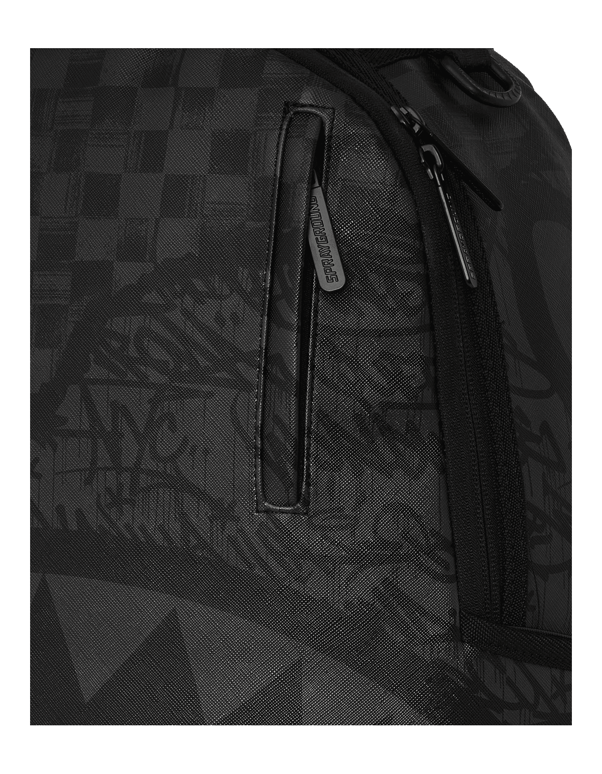 ZAINO SPRAYGROUND TORN GRAFF CHECK DLXSV