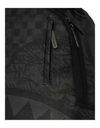 ZAINO SPRAYGROUND TORN GRAFF CHECK DLXSV